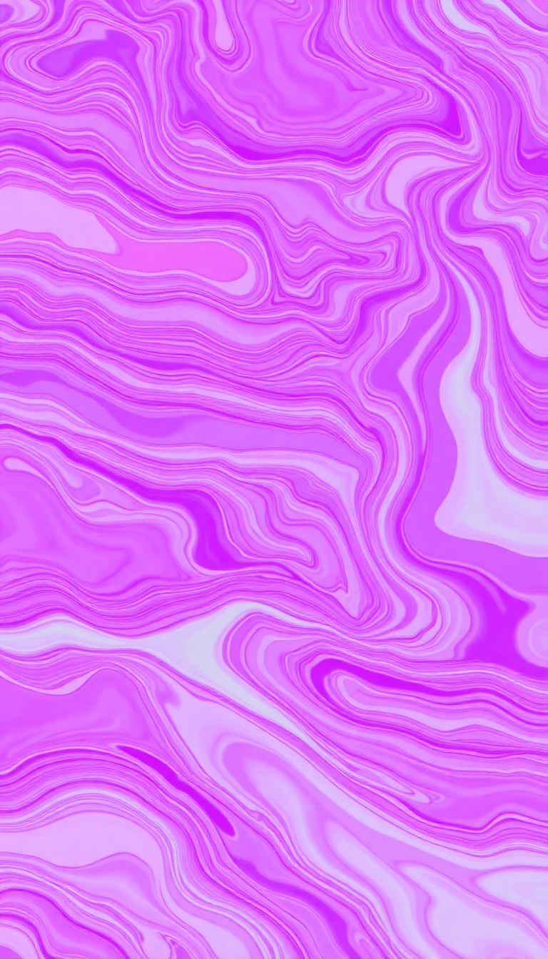 Pink Marbled Waves Wallpaper